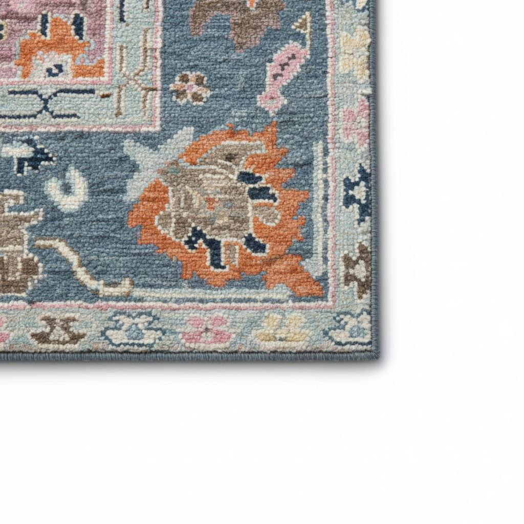 LAVENARA - Hand Knotted Oushak Carpet